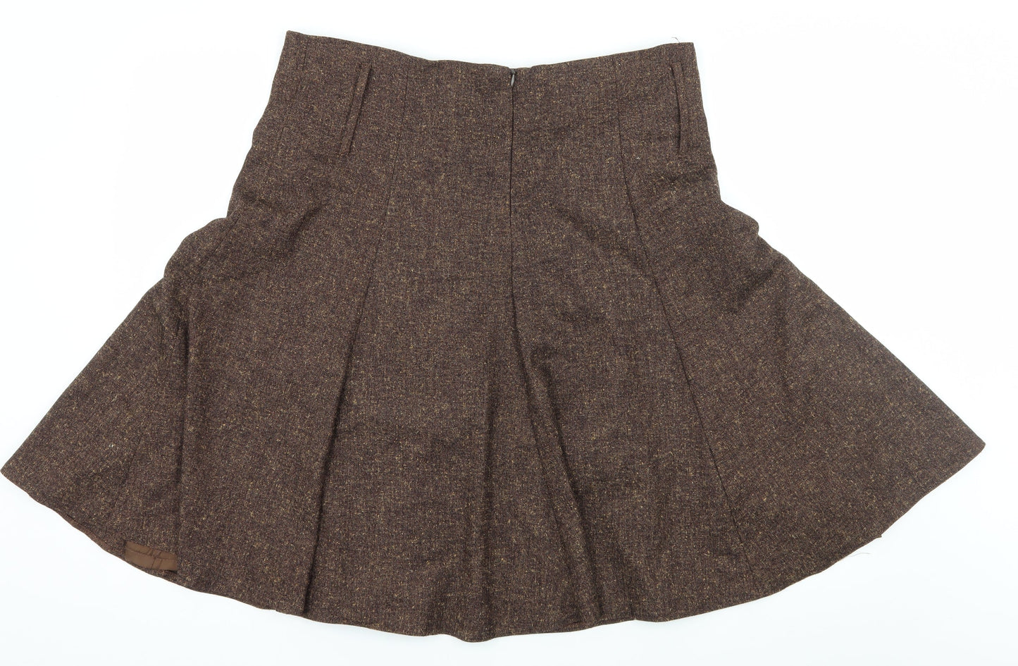 et vous Womens Brown   A-Line Skirt Size 38 in