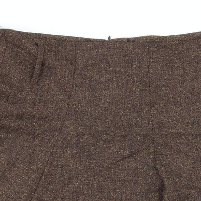 et vous Womens Brown   A-Line Skirt Size 38 in