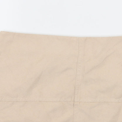 Atmosphere Womens Ivory  Velour Mini Skirt Size 10