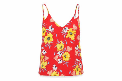 Womens UK Size 6 Divided by H&M Red Camisole Tank