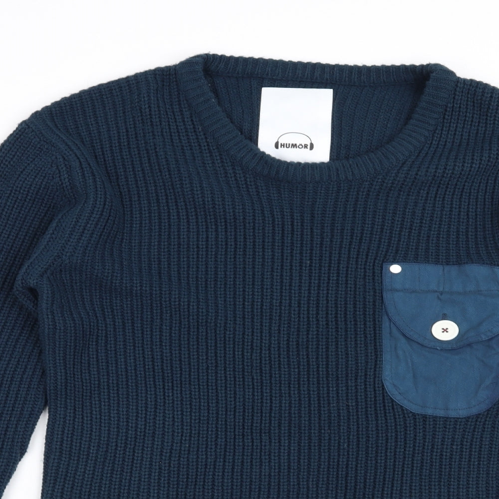 Preworn Mens Blue   Pullover Jumper Size M