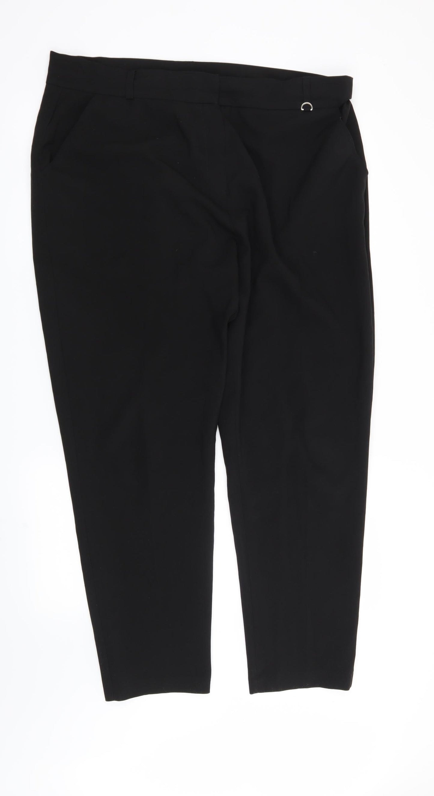 Select Womens Black   Trousers  Size 18 L28 in