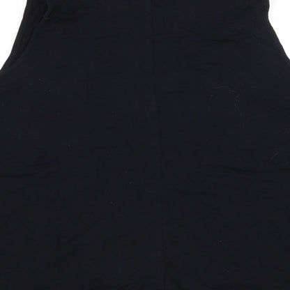 Womens UK Size 12 George Black Basic T-Shirt