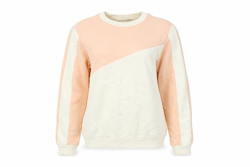 Womens UK Size 6 ASOS White Pullover Sweatshirt