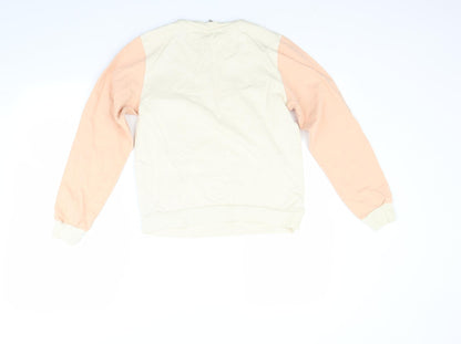 Womens UK Size 6 ASOS White Pullover Sweatshirt