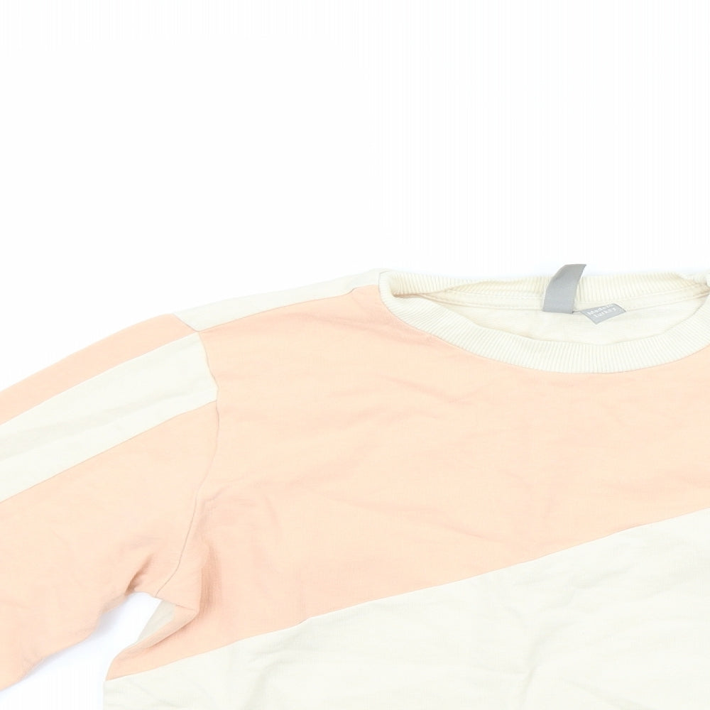 Womens UK Size 6 ASOS White Pullover Sweatshirt