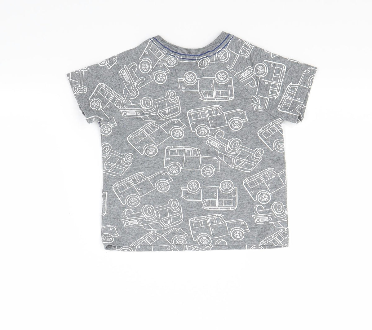 Jarvis Archer Boys Grey   Basic T-Shirt Size 12-18 Months