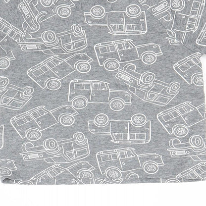 Jarvis Archer Boys Grey   Basic T-Shirt Size 12-18 Months