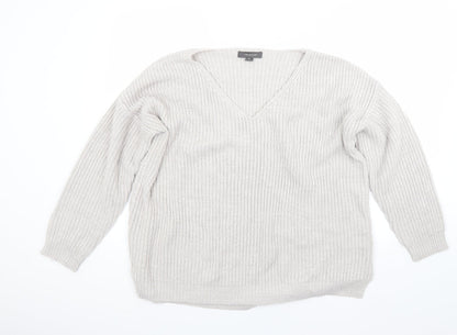 Primark Womens Beige   Pullover Jumper Size 18