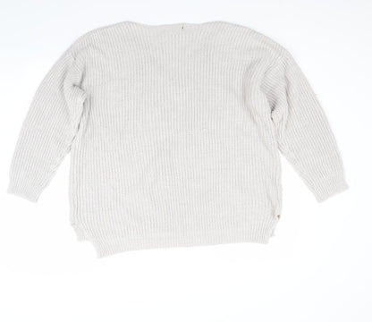 Primark Womens Beige   Pullover Jumper Size 18