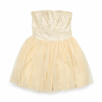 Glamorous Womens Ivory   Fit & Flare  Size 10