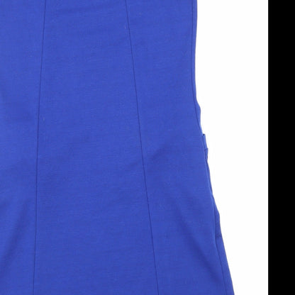 just ginger Womens Blue   Skater Dress  Size M