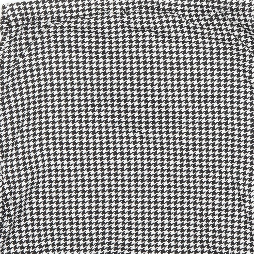 PRETTYLITTLETHING Womens Black   A-Line Skirt Size 10