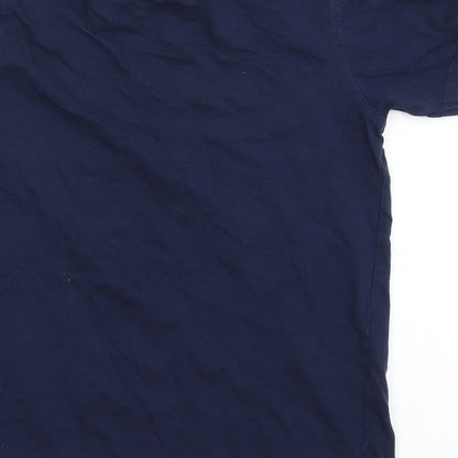 George Boys Blue   Basic T-Shirt Size 9-10 Years