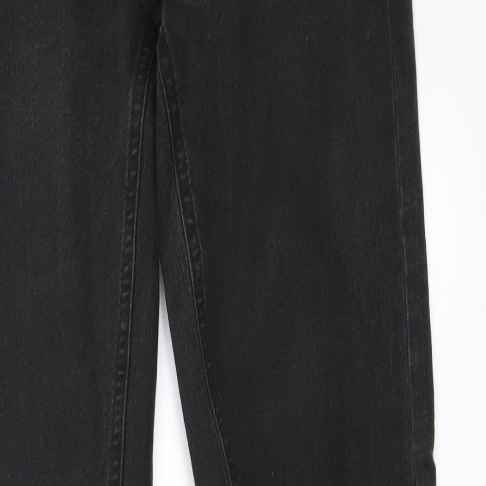 denim co Womens Black   Straight Jeans Size 8 L29 in