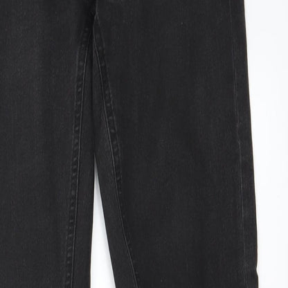 denim co Womens Black   Straight Jeans Size 8 L29 in