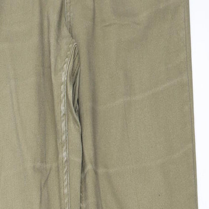 Womens UK Size M H&M Regular Fit Skinny Beige Jeans