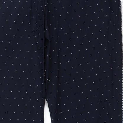 Monsoon Womens Blue   Trousers  Size 14 L23 in