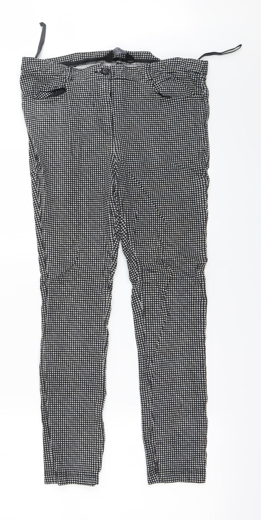 Womens UK Size 14 Dorothy Perkins Regular Fit  Grey Trousers