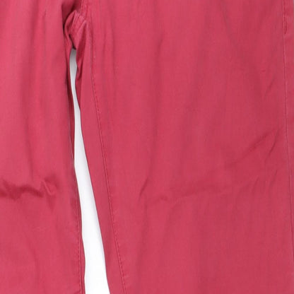 Preworn Womens Red   Skinny Jeans Size 32 in L29 in
