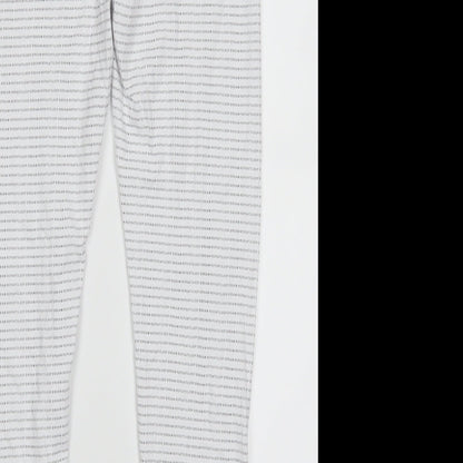 George Girls White   Sweatpants Trousers Size 10-11 Years - Eat Sleep Dream Repeat Loungeear