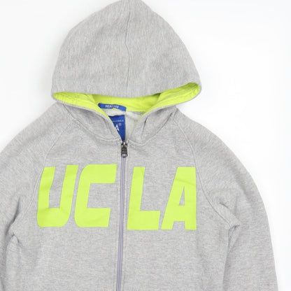 UCLA Womens Grey   Full Zip Hoodie Size 10