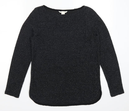 H&M Girls Grey   Pullover Jumper Size XS