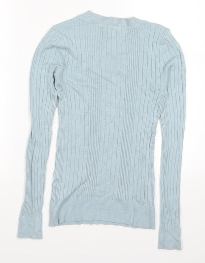 New Look Womens Blue   Pullover Jumper Size 8