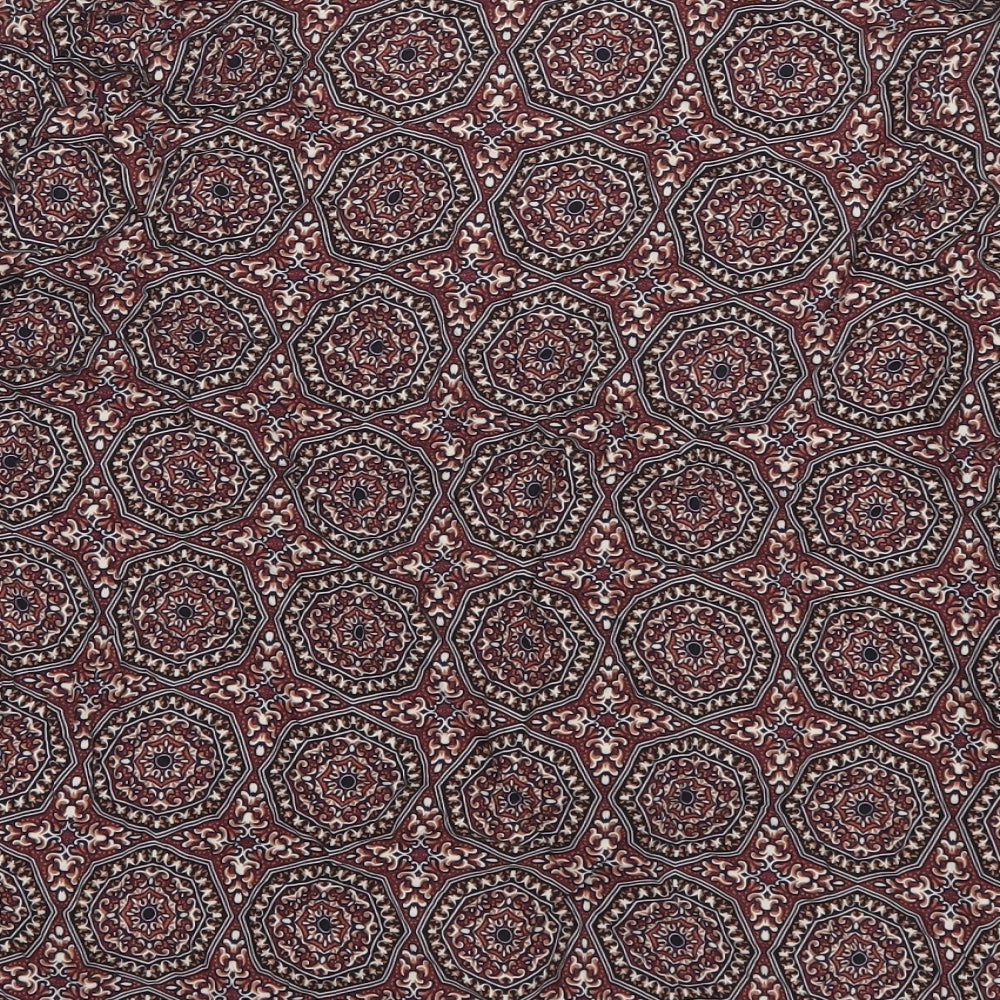 Atmosphere Womens Red Geometric  Jacket  Size 8