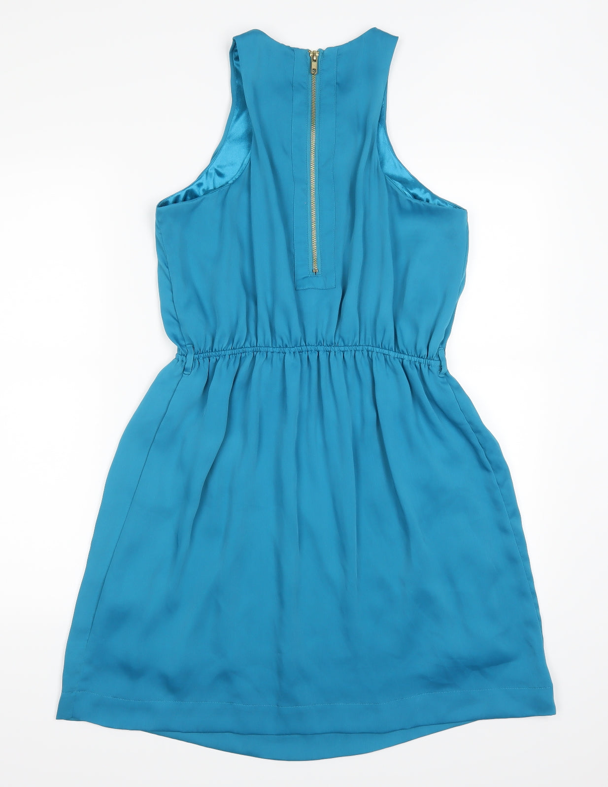 New Look Womens Blue   Skater Dress  Size 14