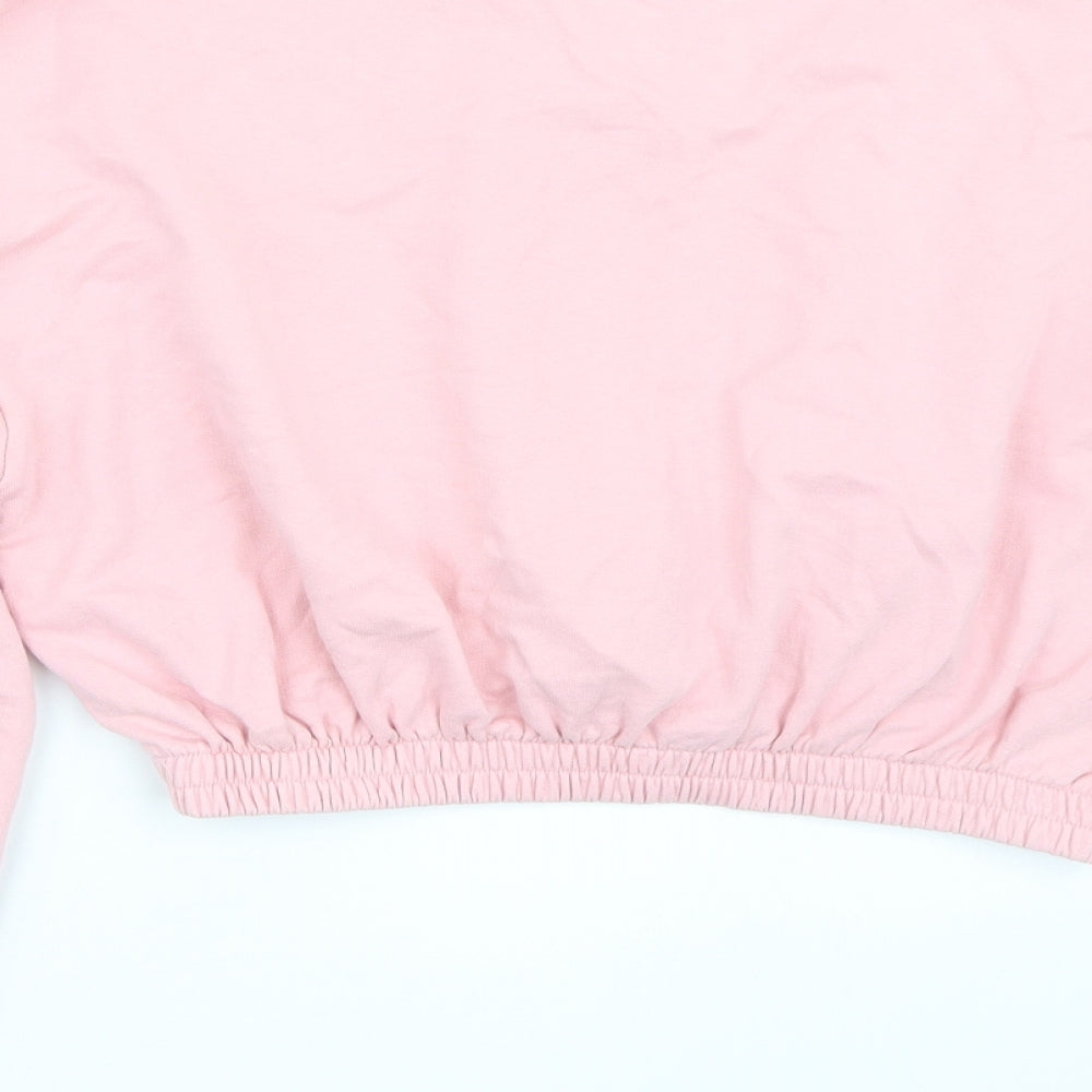 Topshop Womens Pink   Pullover Jumper Size S