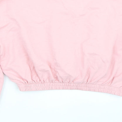 Topshop Womens Pink   Pullover Jumper Size S