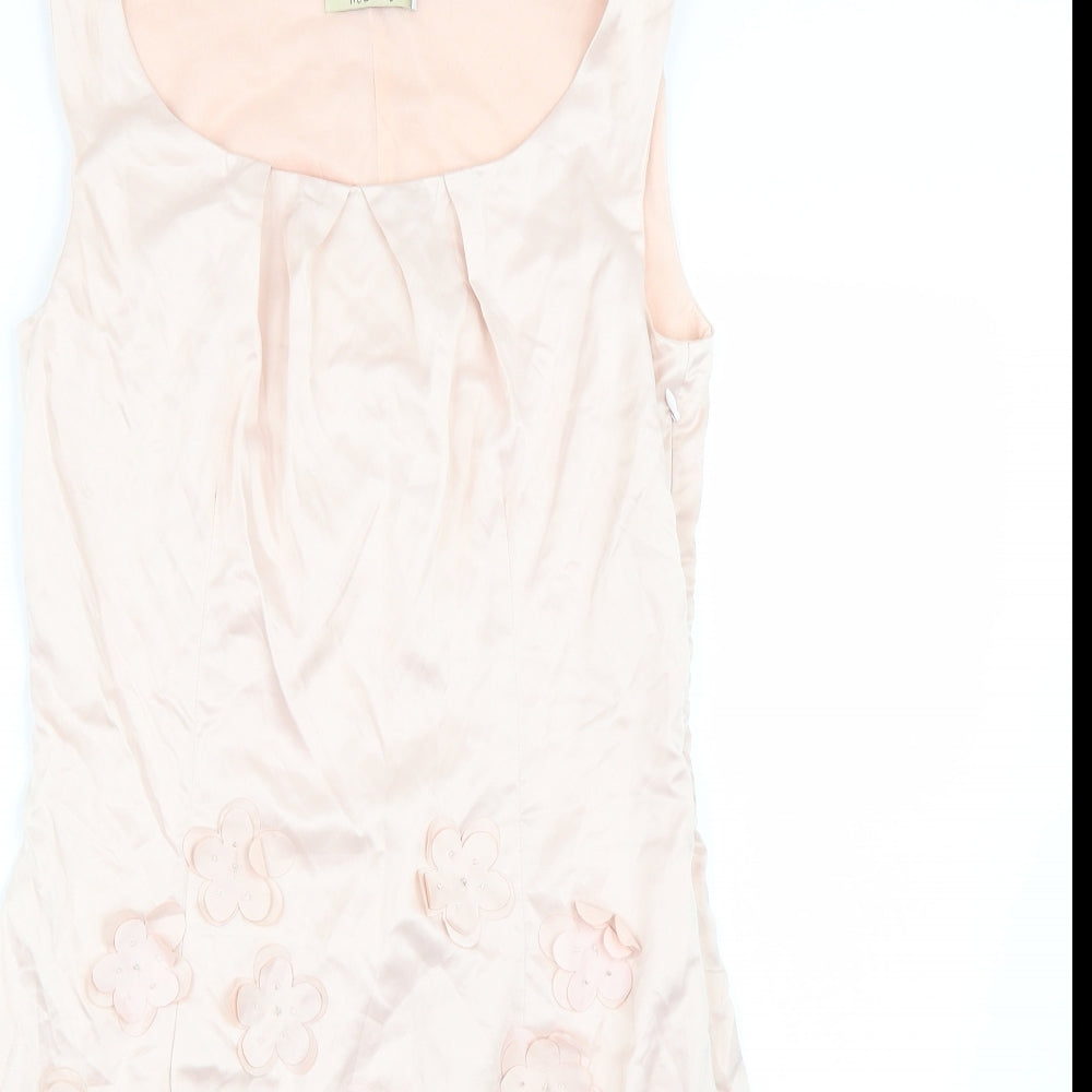 M Butterfly Womens Pink   A-Line  Size M