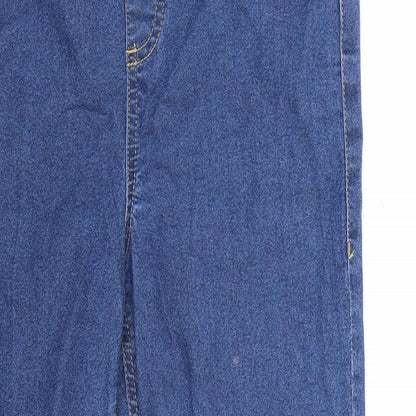 Avenue Womens Blue   Straight Jeans Size 12 L29 in