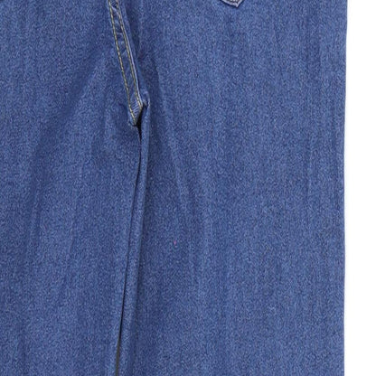 Avenue Womens Blue   Straight Jeans Size 12 L29 in