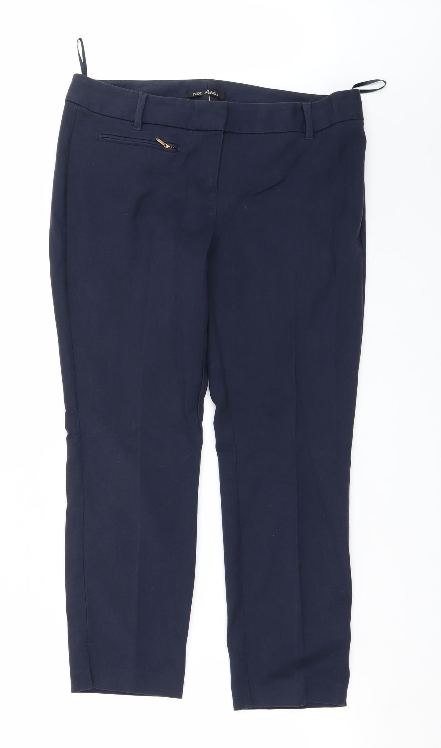 Womens UK Size 12 NEXT Regular Fit  Black Trousers