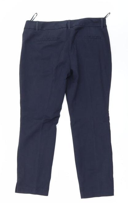 Womens UK Size 12 NEXT Regular Fit  Black Trousers