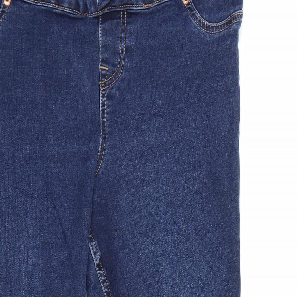 Womens UK Size 10 Newlook Regular Fit Straight Blue Jeans