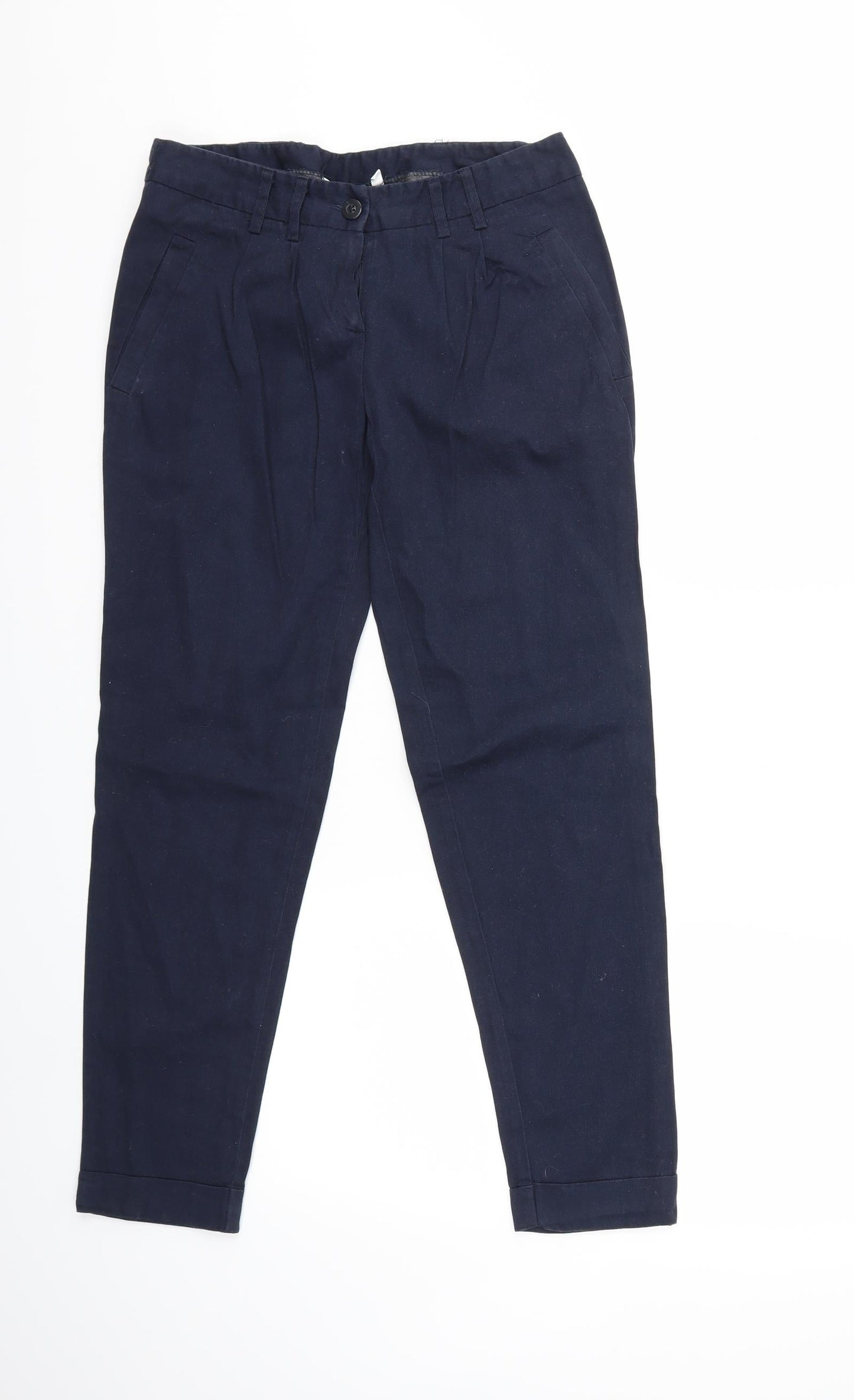 New Look Womens Blue   Trousers  Size 8 L27 in