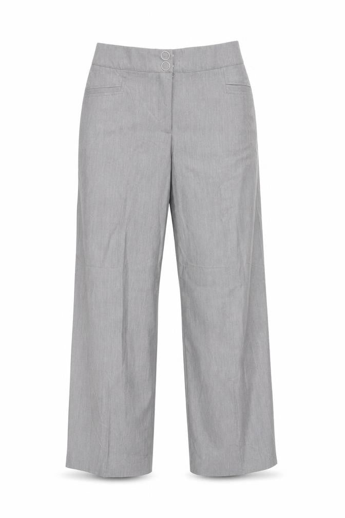 Womens UK Size 32 in Preworn Regular Fit  Grey Trousers