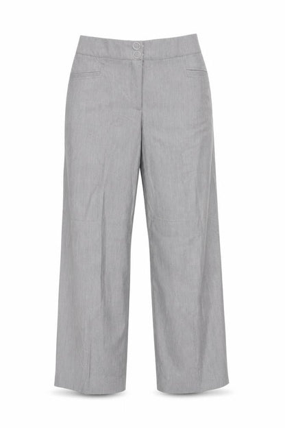 Womens UK Size 32 in Preworn Regular Fit  Grey Trousers
