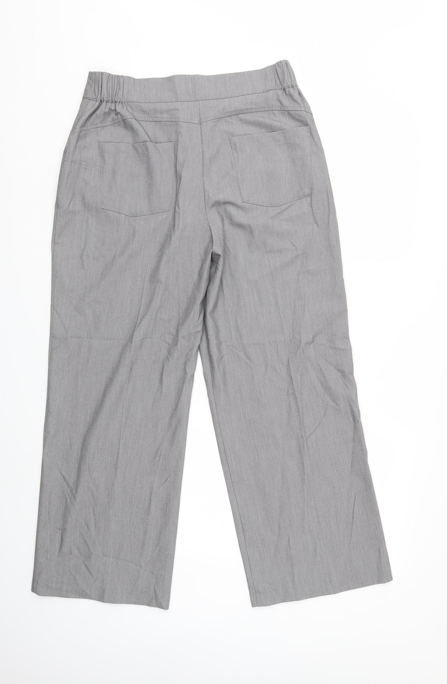 Womens UK Size 32 in Preworn Regular Fit  Grey Trousers