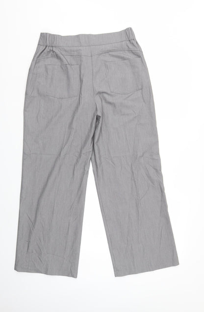 Womens UK Size 32 in Preworn Regular Fit  Grey Trousers