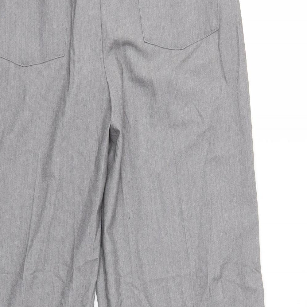 Womens UK Size 32 in Preworn Regular Fit  Grey Trousers