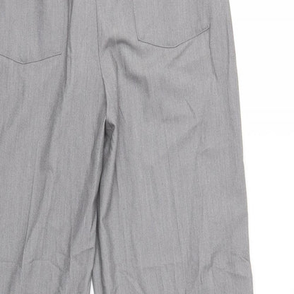 Womens UK Size 32 in Preworn Regular Fit  Grey Trousers