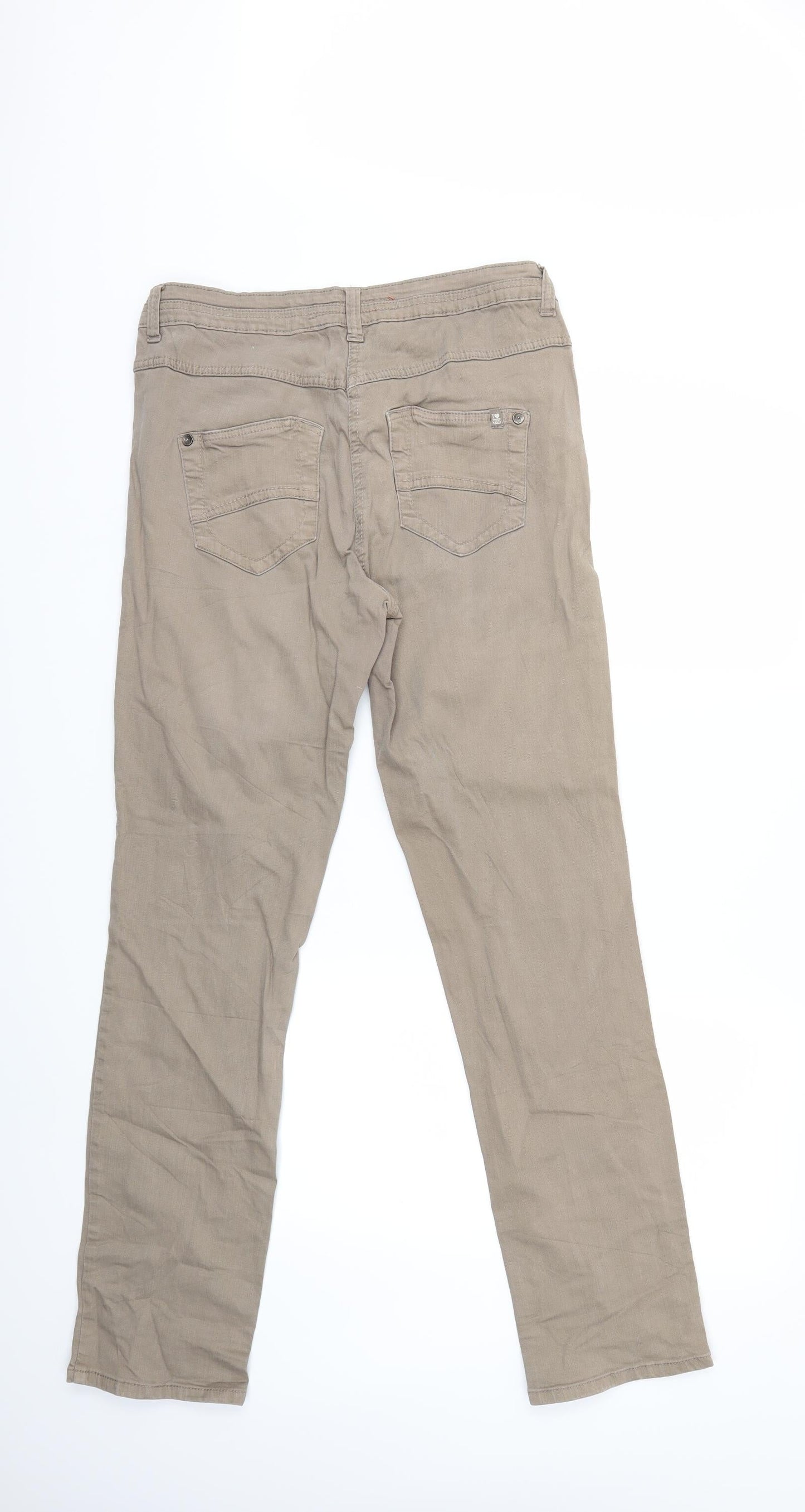 Cecil Mens Brown  Denim Straight Jeans Size 31 in L31 in