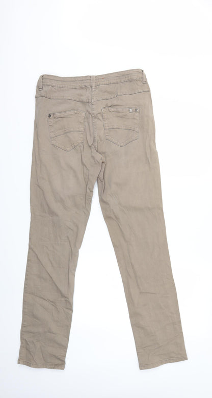 Cecil Mens Brown  Denim Straight Jeans Size 31 in L31 in