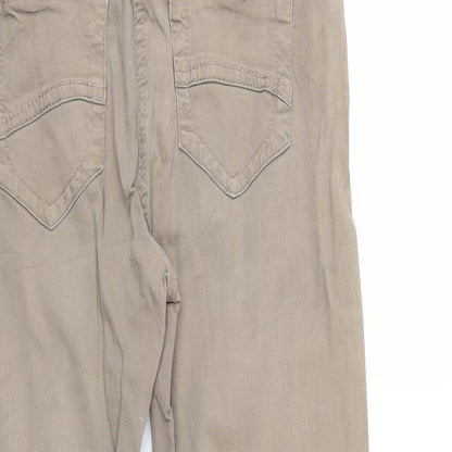 Cecil Mens Brown  Denim Straight Jeans Size 31 in L31 in