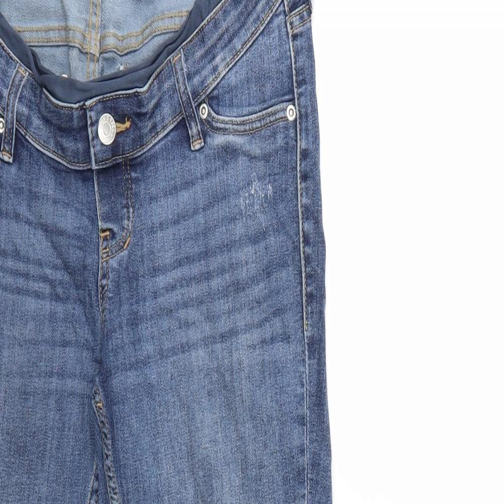 Womens UK Size S H&M Regular Fit Skinny Blue Jeans