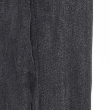 Denim & Co. Womens Grey  Denim Skinny Jeans Size 12 L26 in